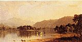 Washington Paintings - Mount Washington from The Saco River by Sanford Robinson Gifford